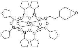 PSS-[2-(3,4-環(huán)氧樹脂環(huán)己基)乙基]-七環(huán)戊基取代結(jié)構(gòu)式_307496-16-8結(jié)構(gòu)式