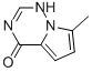 (9CI)-7-甲基-吡咯并[2,1-f][1,2,4]噻嗪-4(1H)-酮結(jié)構(gòu)式_310430-94-5結(jié)構(gòu)式