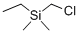 (Chloromethyl)dimethylethylsilane Structure,3121-77-5Structure