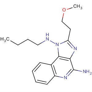 1-(4-氨基丁基)-2-(2-甲氧基乙基)-1H-咪唑并[4,5-c]喹啉-4-胺結(jié)構(gòu)式_313350-42-4結(jié)構(gòu)式