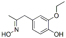 (9Ci)-1-(3-乙氧基-4-羥基苯基)-2-丙烷酮肟結(jié)構(gòu)式_319913-91-2結(jié)構(gòu)式