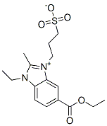3-[6-(乙氧基羰基)-3-乙基-2-甲基-3H-苯并咪唑]丙烷-1-硫酸鹽結(jié)構(gòu)式_32634-39-2結(jié)構(gòu)式