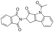 4-乙?；?2-(1,3-二氫-1,3-二氧代-2H-異吲哚-2-基)-1,4-二氫環(huán)戊并[B]吲哚-3(2H)-酮結(jié)構(gòu)式_32641-54-6結(jié)構(gòu)式
