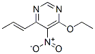 (9CI)-4-乙氧基-5-硝基-6-(1E)-1-丙烯基嘧啶結(jié)構(gòu)式_326832-03-5結(jié)構(gòu)式
