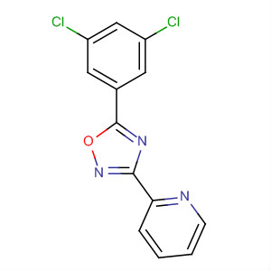 3-(吡啶-2-基)-5-(3,5-二氯苯基)-1,2,4-噁二唑結(jié)構(gòu)式_327056-07-5結(jié)構(gòu)式