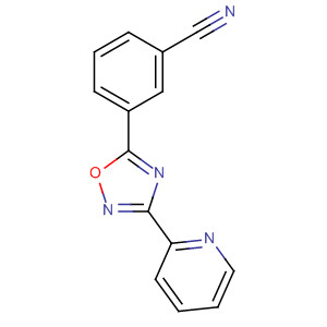 3-(3-(吡啶-2-基)-1,2,4-噁二唑-5-基)苯甲腈結(jié)構(gòu)式_327056-18-8結(jié)構(gòu)式