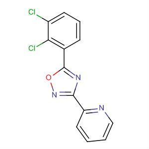 3-(吡啶-2-基)-5-(2,3-二氯苯基)-1,2,4-噁二唑結構式_327056-20-2結構式