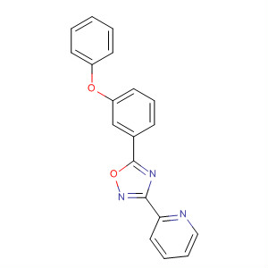 3-(吡啶-2-基)-5-(3-苯氧基苯基)-1,2,4-噁二唑結(jié)構(gòu)式_327056-35-9結(jié)構(gòu)式