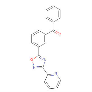 3-(吡啶-2-基)-5-(3-苯甲?；交?-1,2,4-噁二唑結(jié)構(gòu)式_327056-36-0結(jié)構(gòu)式