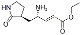 (2E,4S)-4-氨基-5-[(3S)-2-氧代-3-吡咯烷]-2-戊酸乙酯結構式_328086-61-9結構式