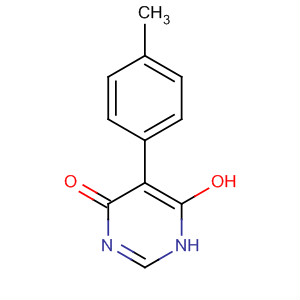 5-(4-甲基苯基)-嘧啶-4,6-二醇結(jié)構(gòu)式_329923-71-9結(jié)構(gòu)式