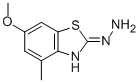 (9Ci)-6-甲氧基-4-甲基-2(3H)-苯并噻唑酮肼酮結(jié)構(gòu)式_331679-74-4結(jié)構(gòu)式