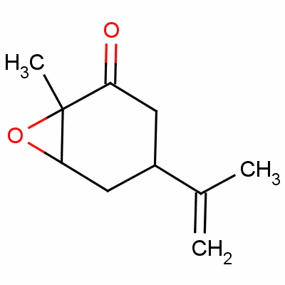 1-甲基-4-(1-甲基乙烯基)-7-噁雙環(huán)[4.1.0]-2-庚酮結構式_33204-74-9結構式