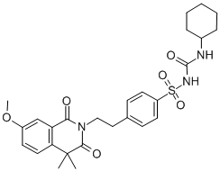 GliquidoneStructure,33342-05-1Structure Gliquidone Structure,33342-05-1Structure