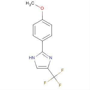 2-(4-甲氧基苯基)-5-(三氟甲基)-1H-咪唑結構式_33469-37-3結構式