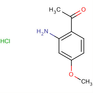 1-(2-氨基-4-甲氧基-苯基)-乙酮鹽酸鹽結構式_335104-63-7結構式