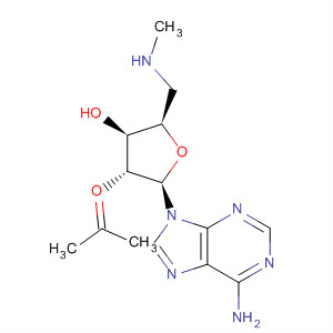 5-脫氧-5-(甲基氨基)-2,3-O-(1-甲基亞乙基)-腺苷酸結(jié)構(gòu)式_34245-49-3結(jié)構(gòu)式