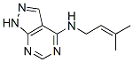 4-[(3-甲基-2-丁烯)氨基]-1H-吡唑并[3,4-D]嘧啶結(jié)構(gòu)式_34257-68-6結(jié)構(gòu)式