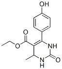 (9Ci)-1,2,3,4-四氫-6-(4-羥基苯基)-4-甲基-2-氧代-5-嘧啶羧酸乙酯結(jié)構(gòu)式_342779-74-2結(jié)構(gòu)式