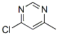 4-Chloro-6-methylpyrimidine Structure,3435-25-4Structure