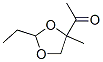 (9CI)-1-(2-乙基-4-甲基-1,3-二氧雜烷-4-基)-乙酮結(jié)構(gòu)式_344294-33-3結(jié)構(gòu)式