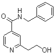 3-(2-羥基乙基)-N-(苯基甲基)-4-吡啶羧酰胺結(jié)構(gòu)式_345311-05-9結(jié)構(gòu)式