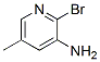 3-Amino-2-bromo-5-picoline Structure,34552-14-2Structure
