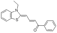 (2E,4z)-4-(3-乙基-1,3-苯并噻唑-2(3h)-基)-1-苯基-2-丁烯-1-酮結(jié)構(gòu)式_35327-87-8結(jié)構(gòu)式