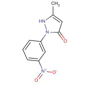 5-甲基-2-(3-硝基-苯基)-1,2-二氫-吡唑-3-酮結構式_35496-22-1結構式