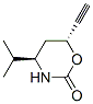 (4R,6R)-(9Ci)-6-乙炔四氫-4-(1-甲基乙基)-2H-1,3-噁嗪-2-酮結(jié)構(gòu)式_354988-41-3結(jié)構(gòu)式