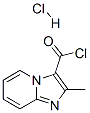 2-甲基咪唑并[1,2-a]吡啶-3-羰酰氯鹽酸鹽結(jié)構(gòu)式_35726-81-9結(jié)構(gòu)式