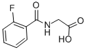 (2-氟苯甲?；被?-乙酸結(jié)構(gòu)式_363-34-8結(jié)構(gòu)式