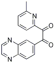 1-(6-甲基吡啶-2-基)-2-(喹噁啉-6-基)乙烷-1,2-二酮結(jié)構(gòu)式_364050-21-5結(jié)構(gòu)式