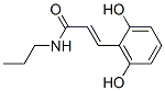 (2E)-3-(2,6-二羥基苯基)-N-丙基丙烯酰胺結(jié)構(gòu)式_364327-45-7結(jié)構(gòu)式
