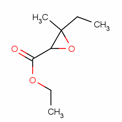 3-乙基-3-甲基-環(huán)氧乙烷-2-羧酸乙酯結(jié)構(gòu)式_3647-33-4結(jié)構(gòu)式