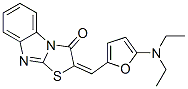 2-[[5-(二乙基氨基)-2-呋喃]亞甲基]-噻唑并[3,2-a]苯并咪唑-3(2H)-酮結構式_366819-12-7結構式
