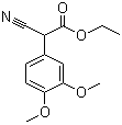 2-氰基-2-(3,4-二甲氧基苯基)乙酸乙酯結(jié)構(gòu)式_36848-69-8結(jié)構(gòu)式