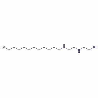 n-(2-氨基乙基)-n-十二基-1,2-乙二胺結(jié)構(gòu)式_3700-59-2結(jié)構(gòu)式