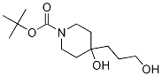 4-羥基-4-(3-羥基丙基)-1-哌啶羧酸 1,1-二甲基乙酯結(jié)構(gòu)式_374794-88-4結(jié)構(gòu)式