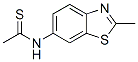 (8ci)-n-(2-甲基-6-苯并噻唑)硫代-乙酰胺結(jié)構(gòu)式_3796-77-8結(jié)構(gòu)式
