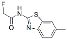 (9ci)-2-氟-n-(6-甲基-2-苯并噻唑)-乙酰胺結(jié)構(gòu)式_37968-25-5結(jié)構(gòu)式