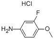 3-氟-4-甲氧基苯胺鹽酸鹽結構式_3803-20-1結構式