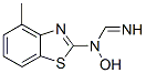 (9ci)-n-羥基-n-(4-甲基-2-苯并噻唑)-鹽酸乙脒結(jié)構(gòu)式_382136-38-1結(jié)構(gòu)式