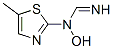 N-羥基-N-(5-甲基-2-噻唑)-醋酸甲脒結(jié)構(gòu)式_382136-53-0結(jié)構(gòu)式