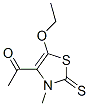(9ci)-1-(5-乙氧基-2,3-二氫-3-甲基-2-硫氧代-4-噻唑)-乙酮結構式_382611-21-4結構式