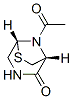 (1R,5R)-8-乙?；?6-硫雜-3,8-二氮雜雙環(huán)[3.2.1]辛烷-2-酮結(jié)構(gòu)式_383177-06-8結(jié)構(gòu)式