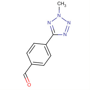 4-(2-甲基-2H-四唑-5-基)-苯甲醛結構式_38446-81-0結構式