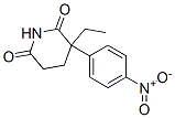3-乙基-3-(4-硝基苯基)哌啶-2,6-二酮結構式_38527-73-0結構式