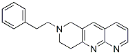 (9CI)-6,7,8,9-四氫-7-(2-苯基乙基)-吡啶并[2,3-b][1,6]萘啶結(jié)構(gòu)式_389117-36-6結(jié)構(gòu)式