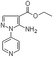 5-氨基-1-(吡啶-4-基)-1H-吡唑-4-羧酸乙酯結(jié)構(gòu)式_38965-48-9結(jié)構(gòu)式